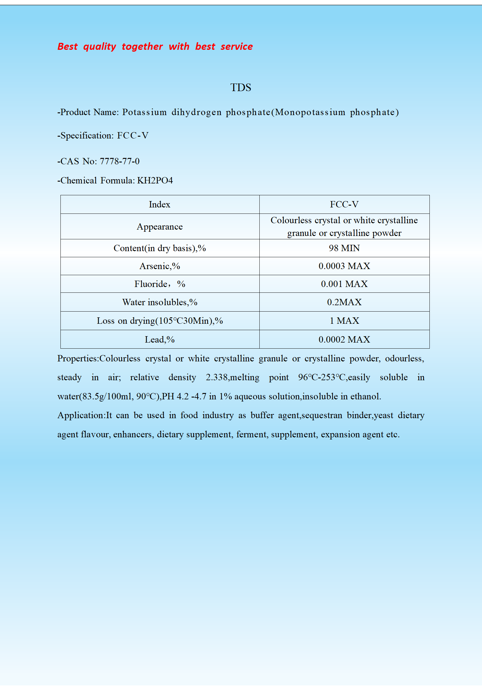 Potassium dihydrogen phosphate 磷酸二氢钾 TDS_01.png