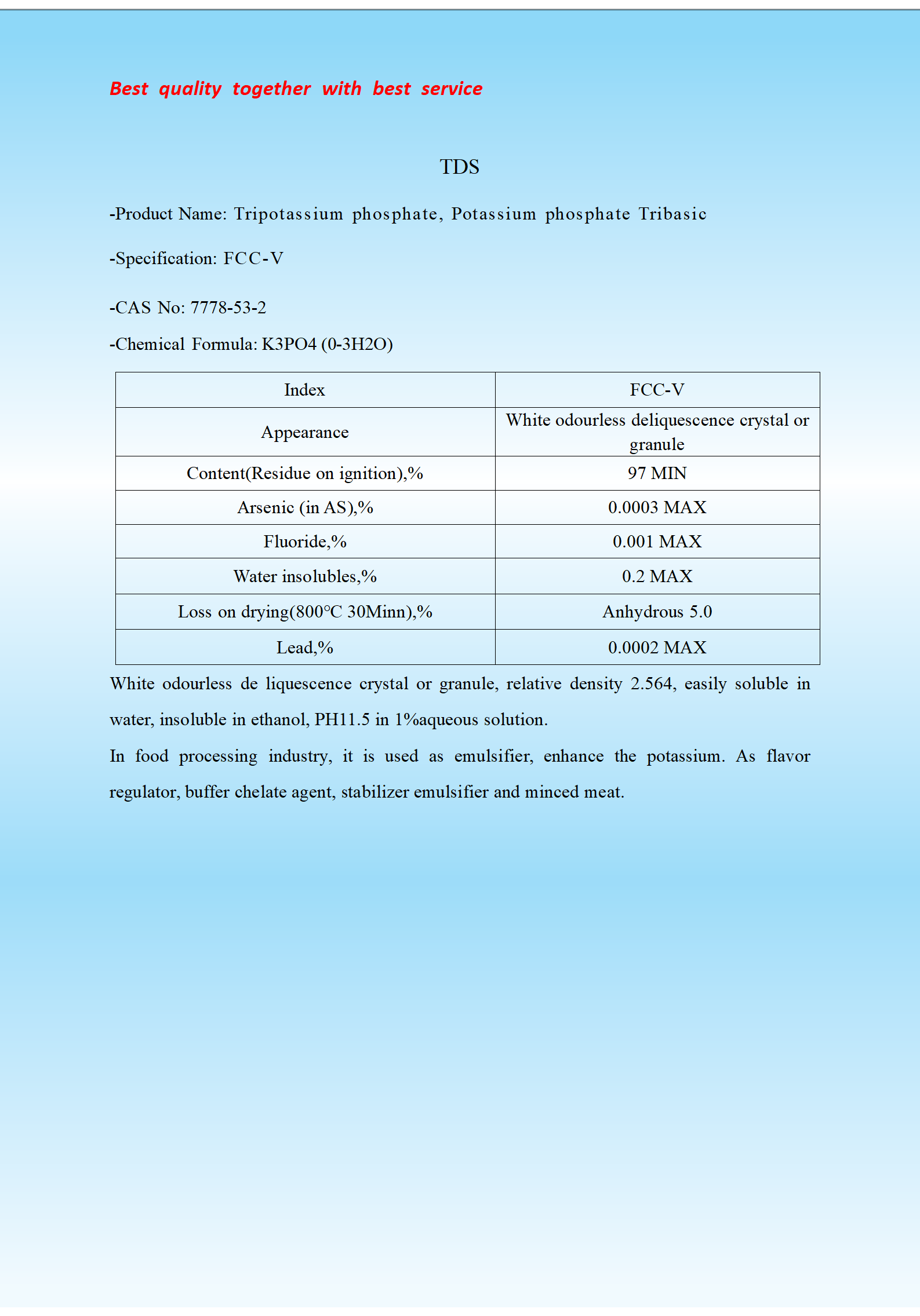 Tripotassium phosphate 磷酸三钾 TDS_01.png